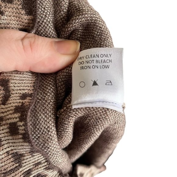 Michael Costello x Revolve Emma Mini Dress Size Small in Brown Leopard - Picture 10 of 11